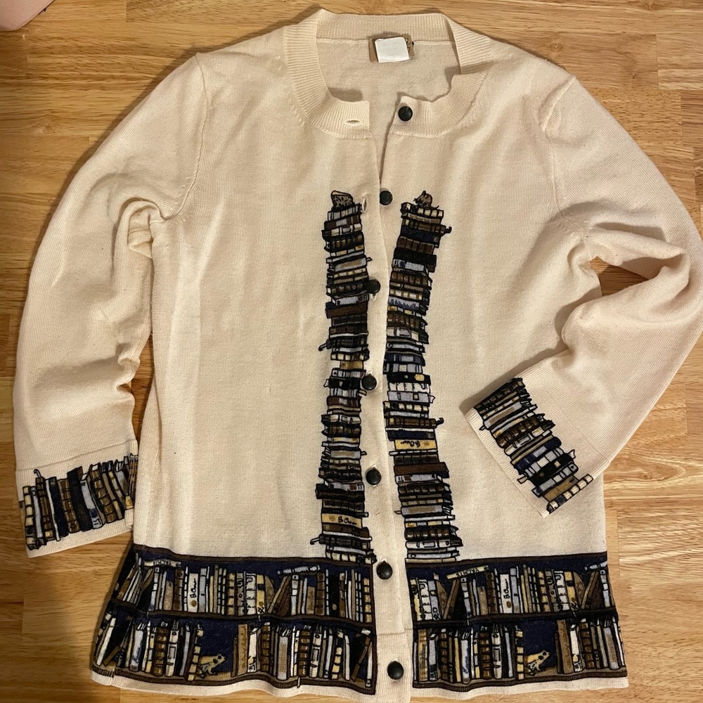 J.Crew Books Cardigan